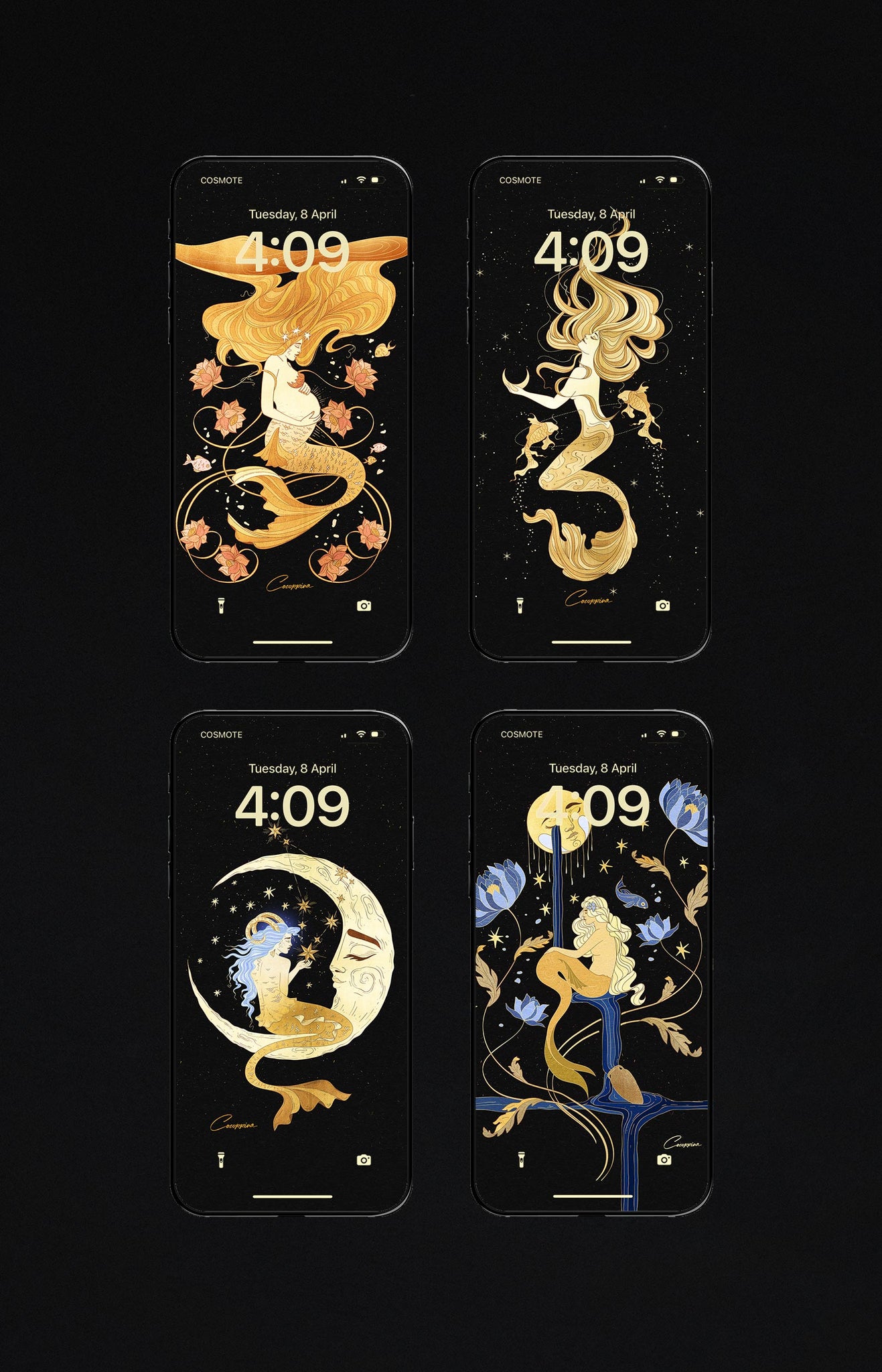 Mermaids Cocorrina Wallpapers