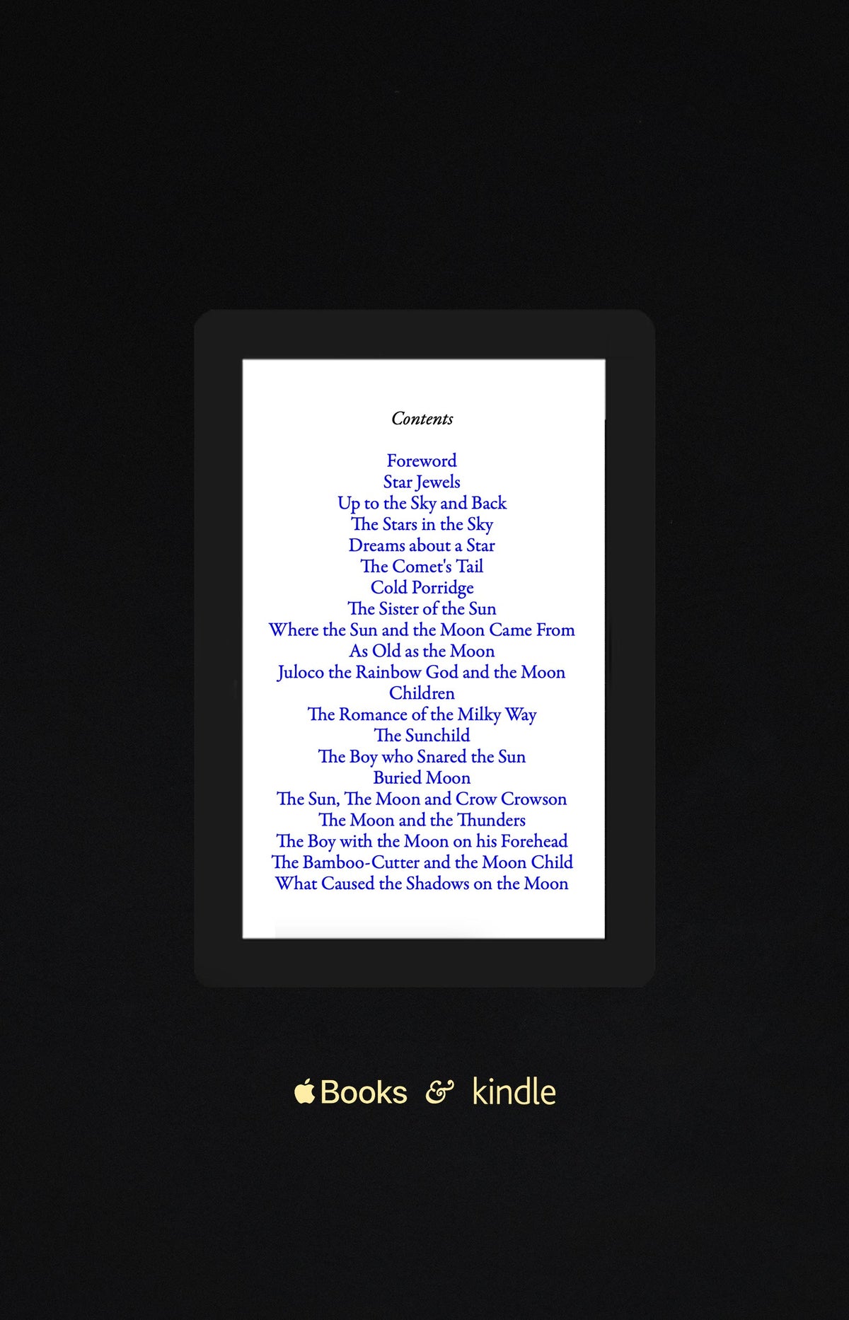 Moon, Sun and Stars: Tales and Legends EBook