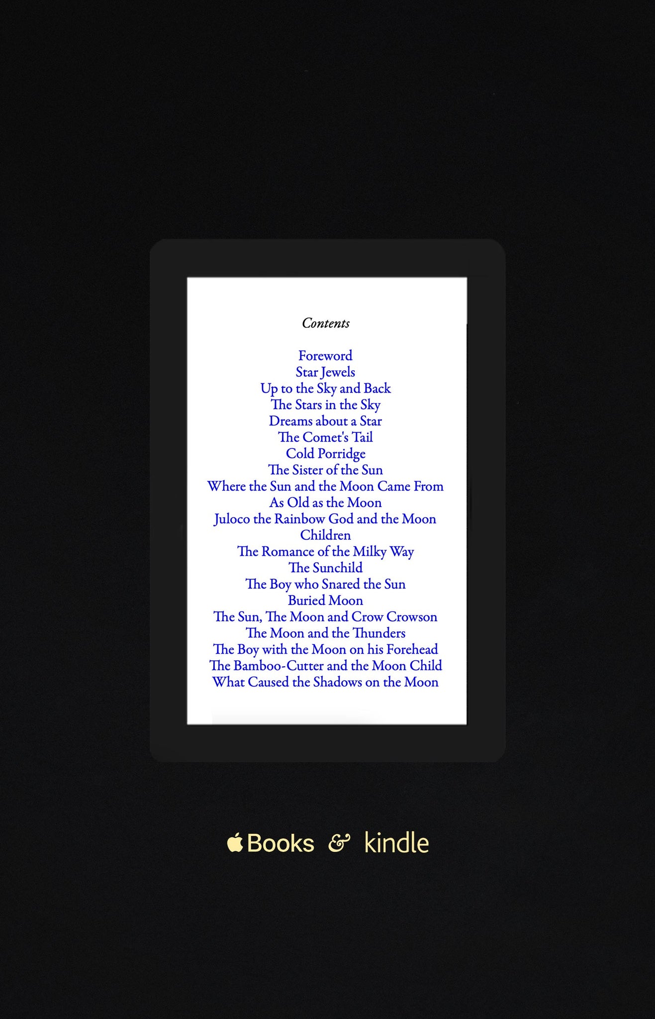 Moon, Sun and Stars: Tales and Legends EBook
