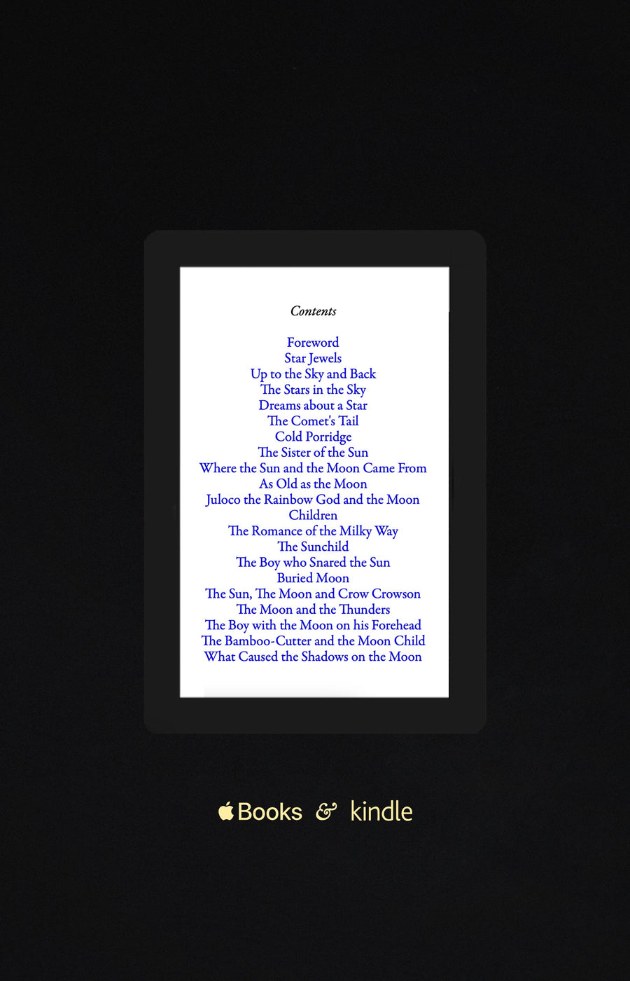 Moon, Sun and Stars: Tales and Legends EBook