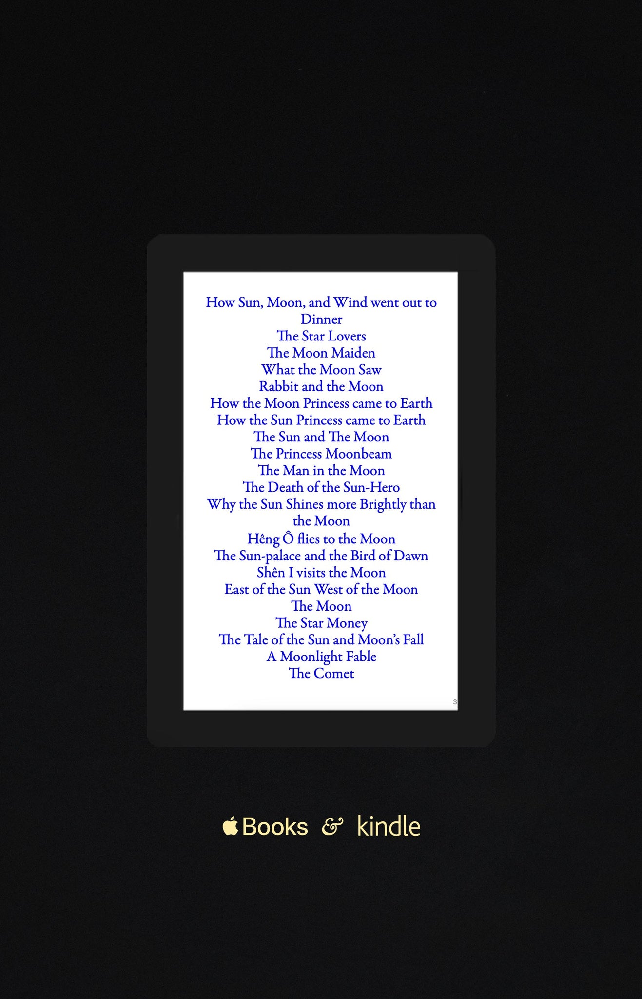 Moon, Sun and Stars: Tales and Legends EBook
