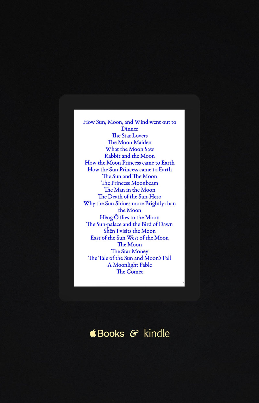 Moon, Sun and Stars: Tales and Legends EBook