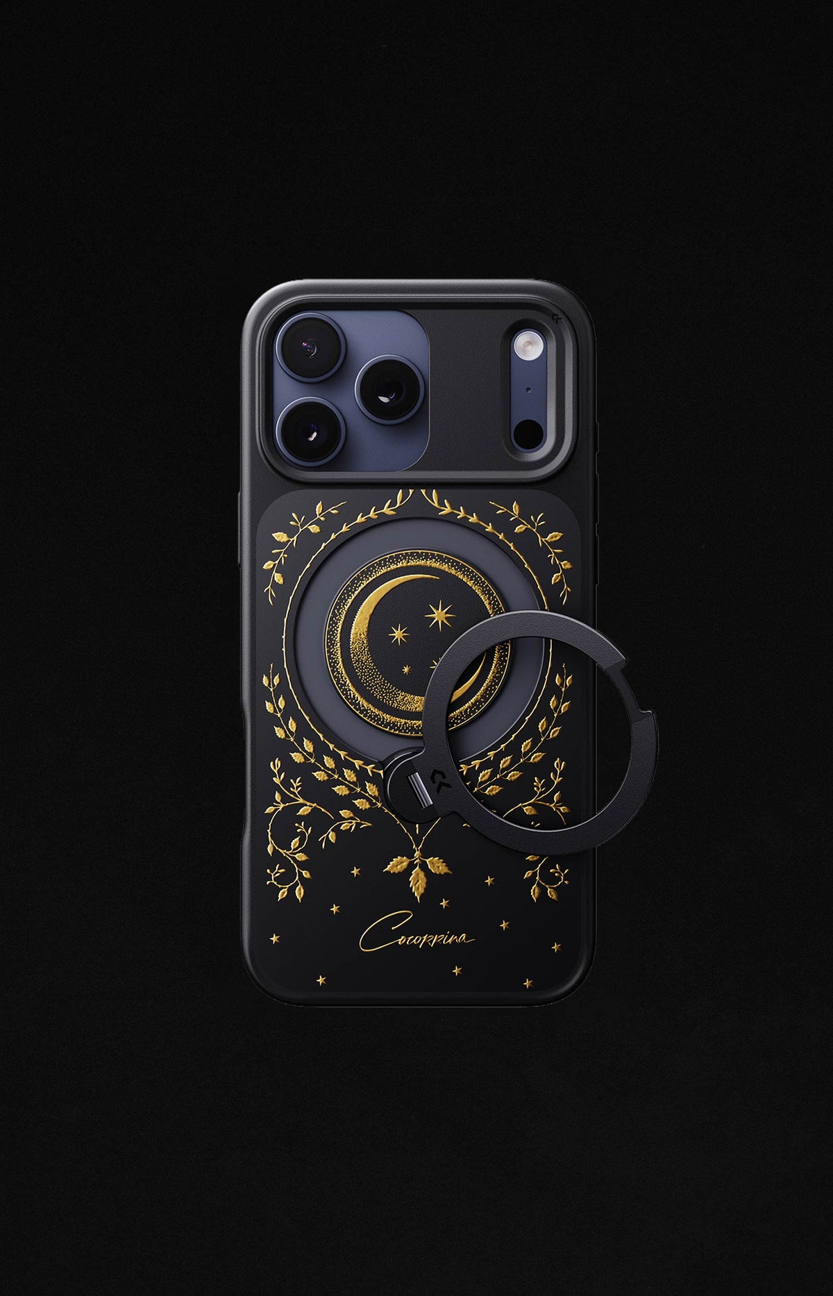 The Cocorrina Golden Ivy iPhone Case x Casekoo