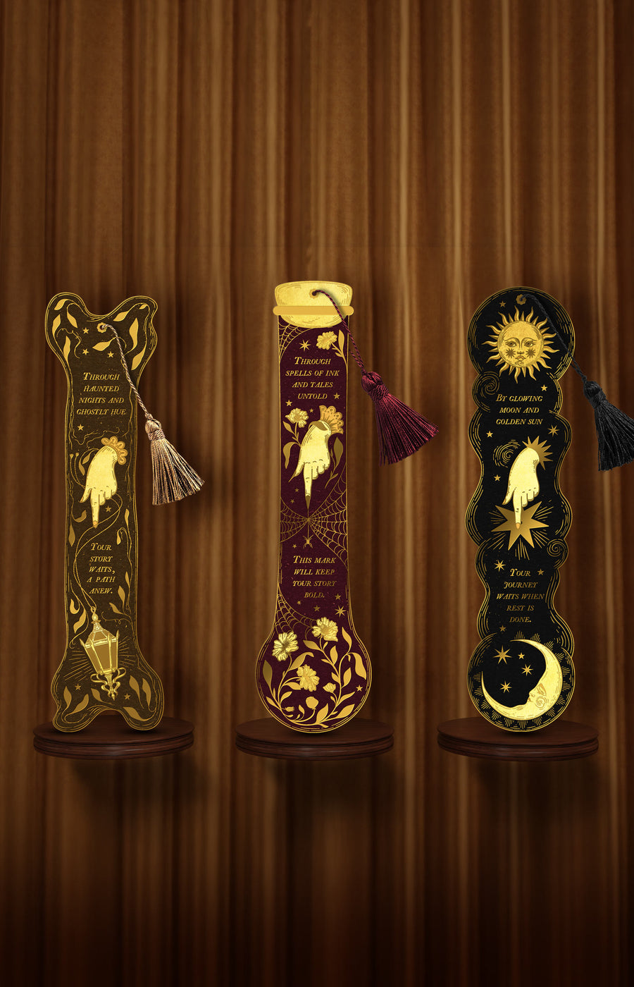 Moon, Sun and Stars Bookmark