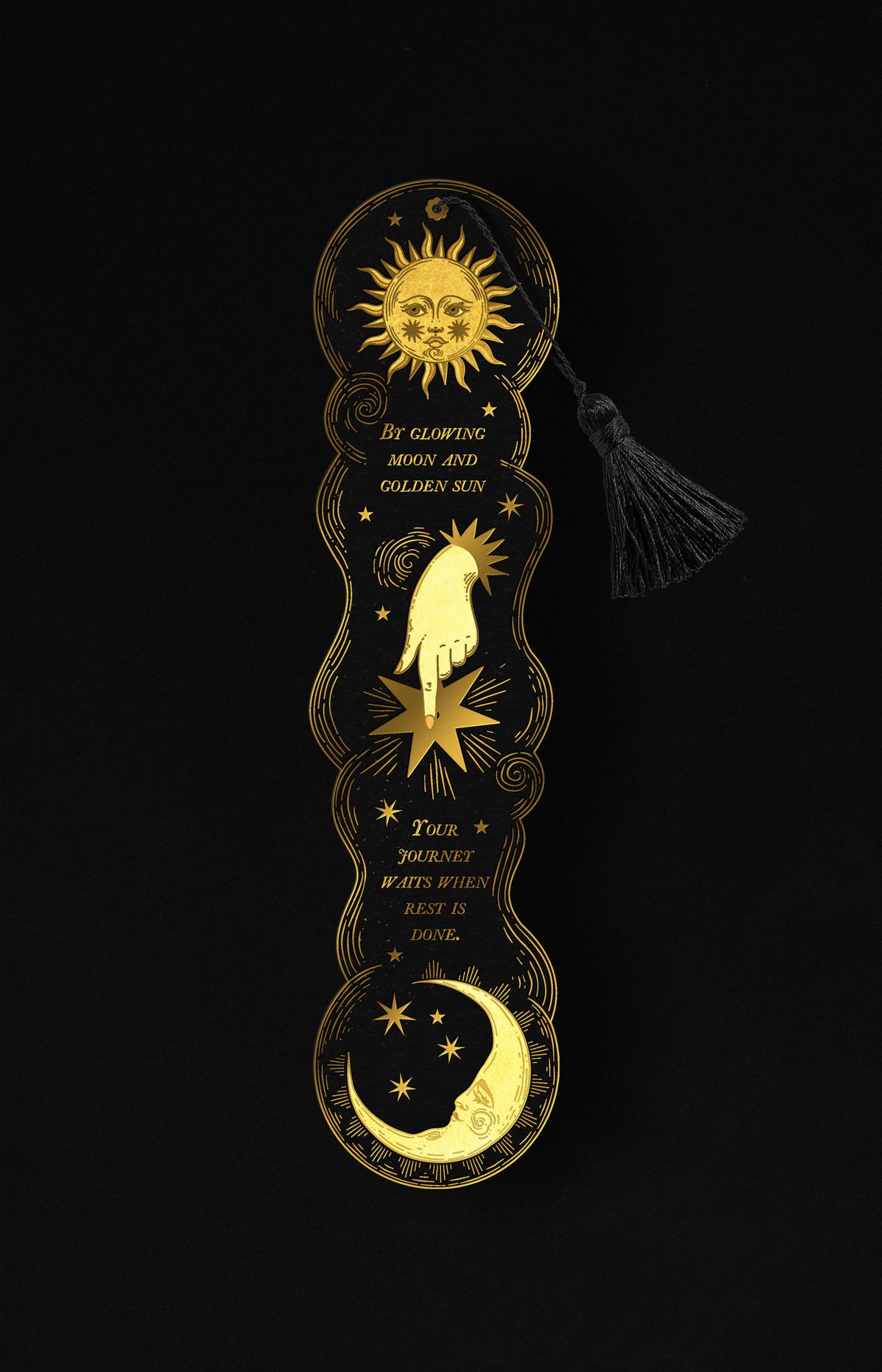 Moon, Sun and Stars Bookmark