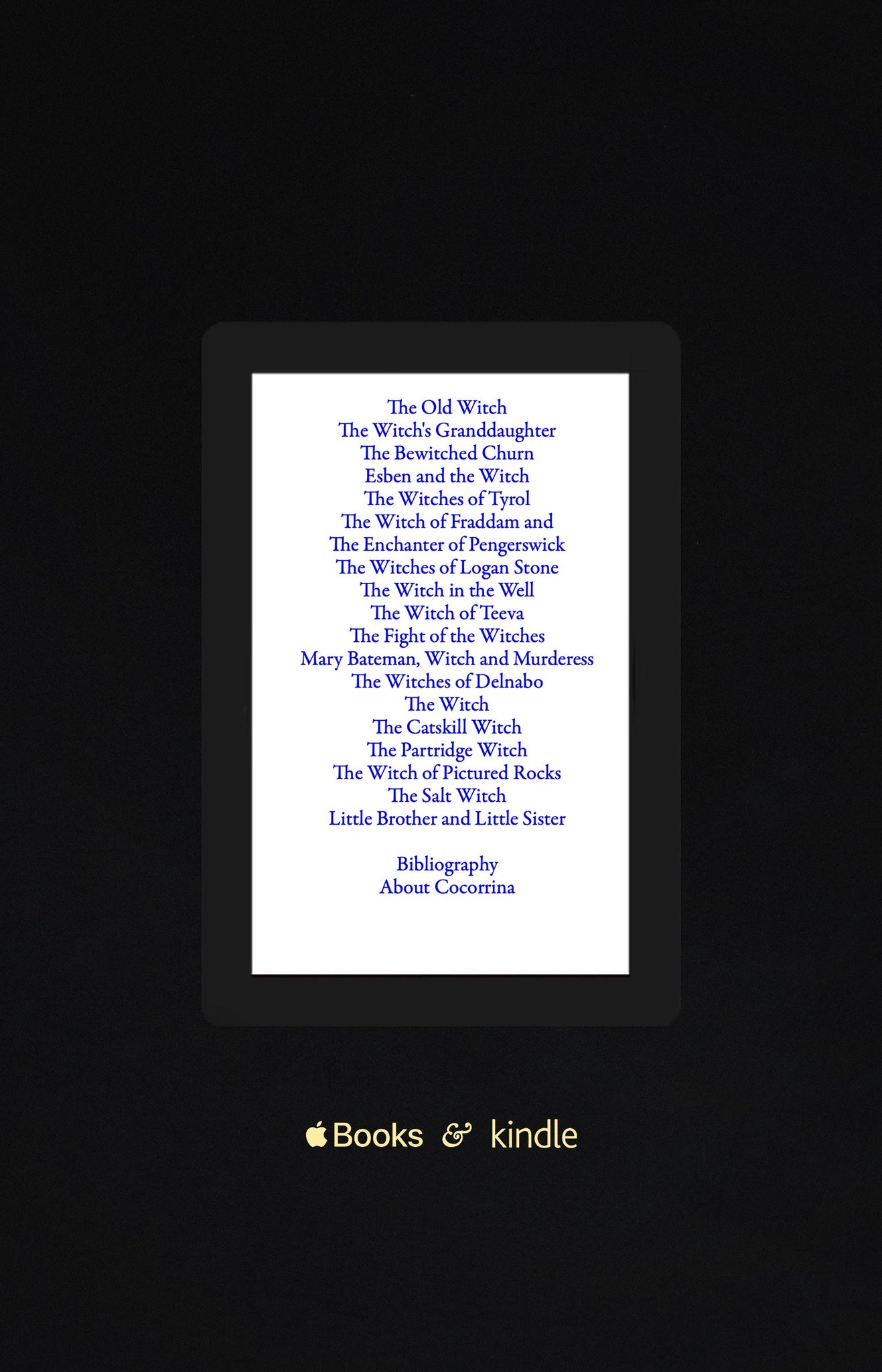 Witches: Tales and Legends EBook