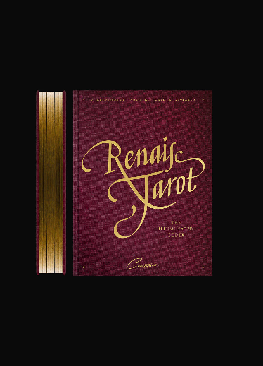 Renais Tarot: The Illuminated Codex Hardcover Book