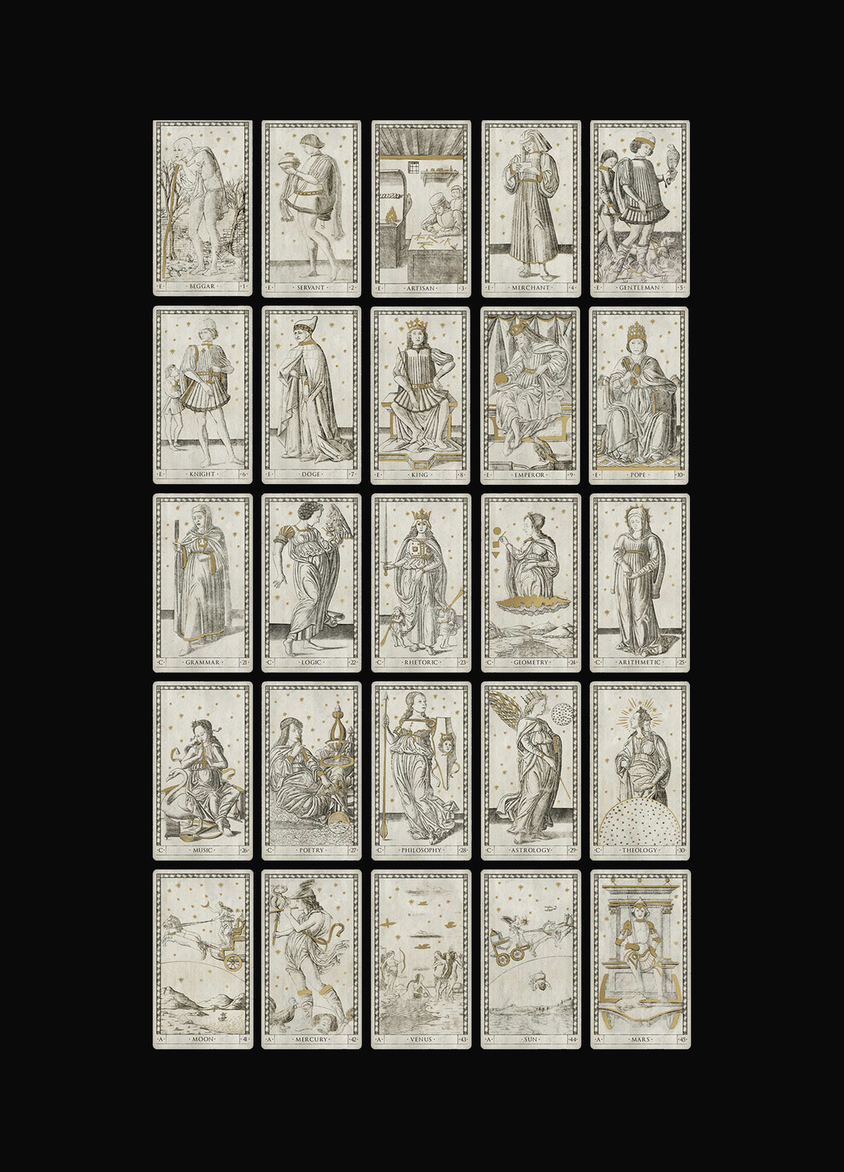 Renais Tarot Deck of Cards