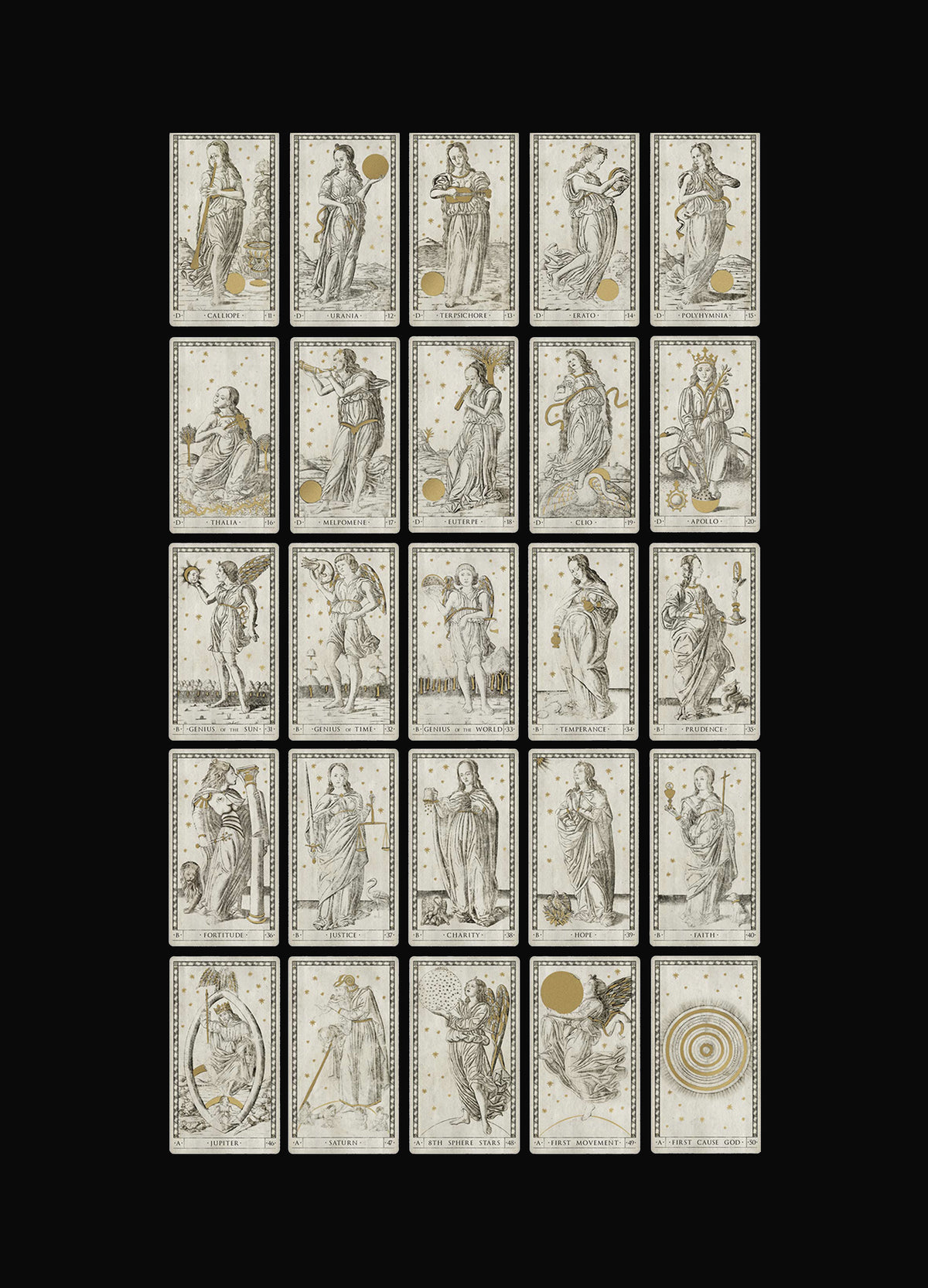 Renais Tarot Deck of Cards - Book Box Edition
