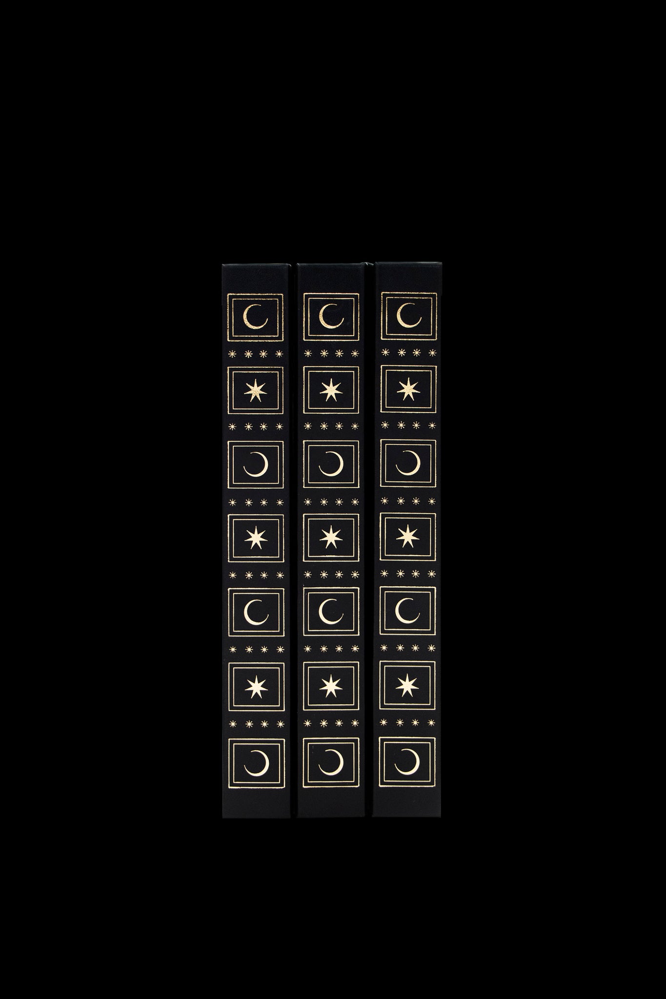 Grimoire Noble Edition, leather book with and gold foil for witches and magic, by Cocorrina & Co
