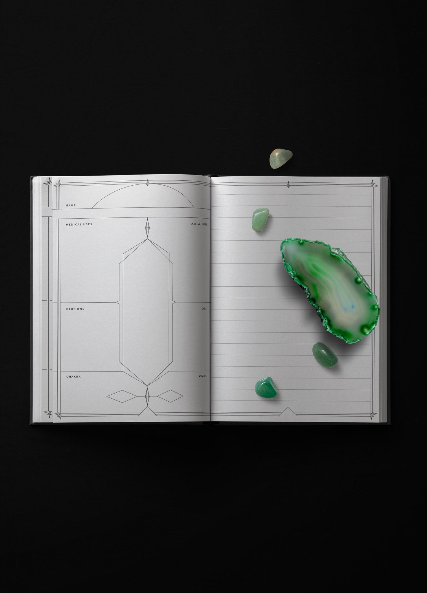 Crystal Journal by Cocorrina & Co