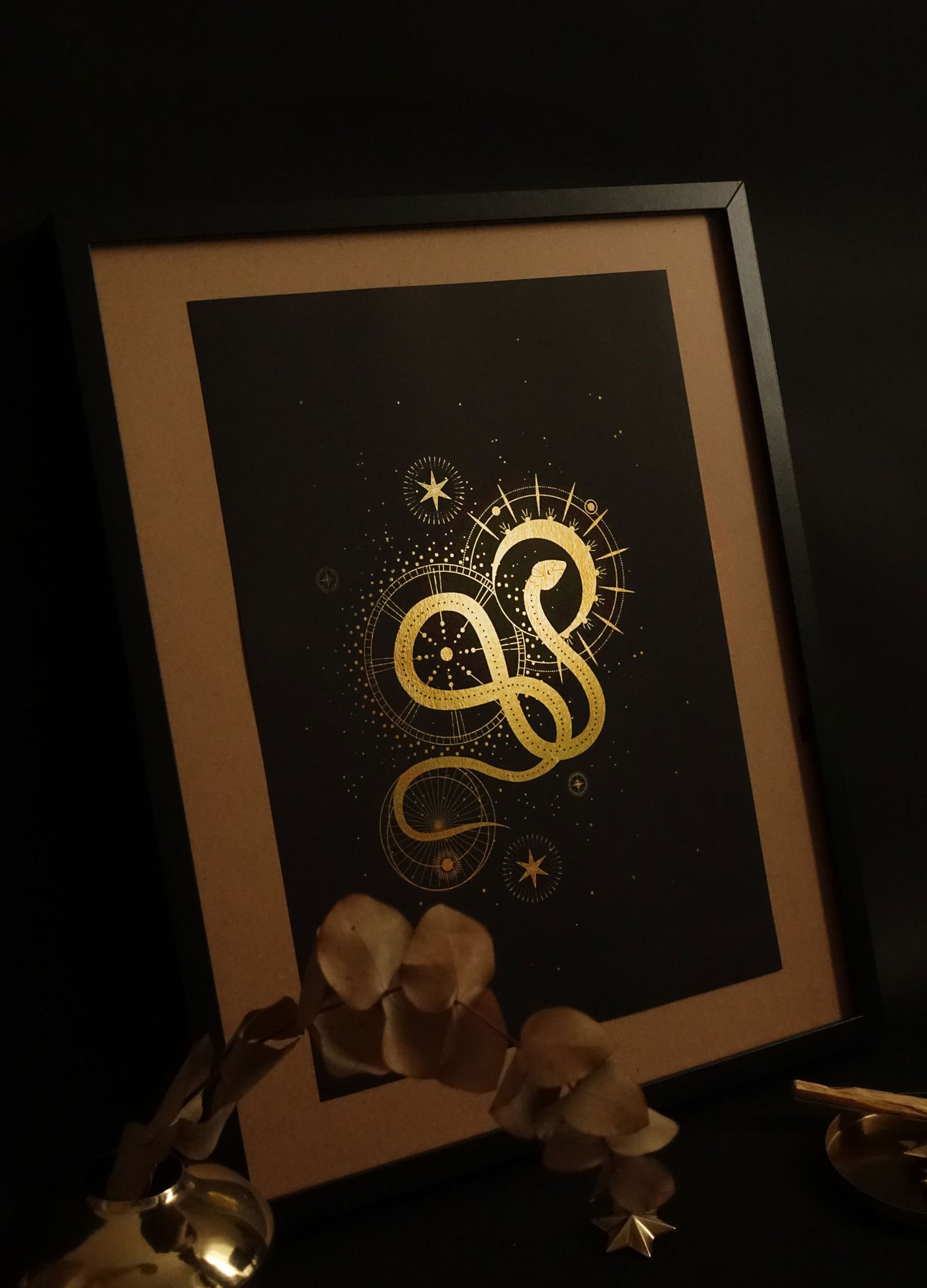 Sacred Serpent Art Print