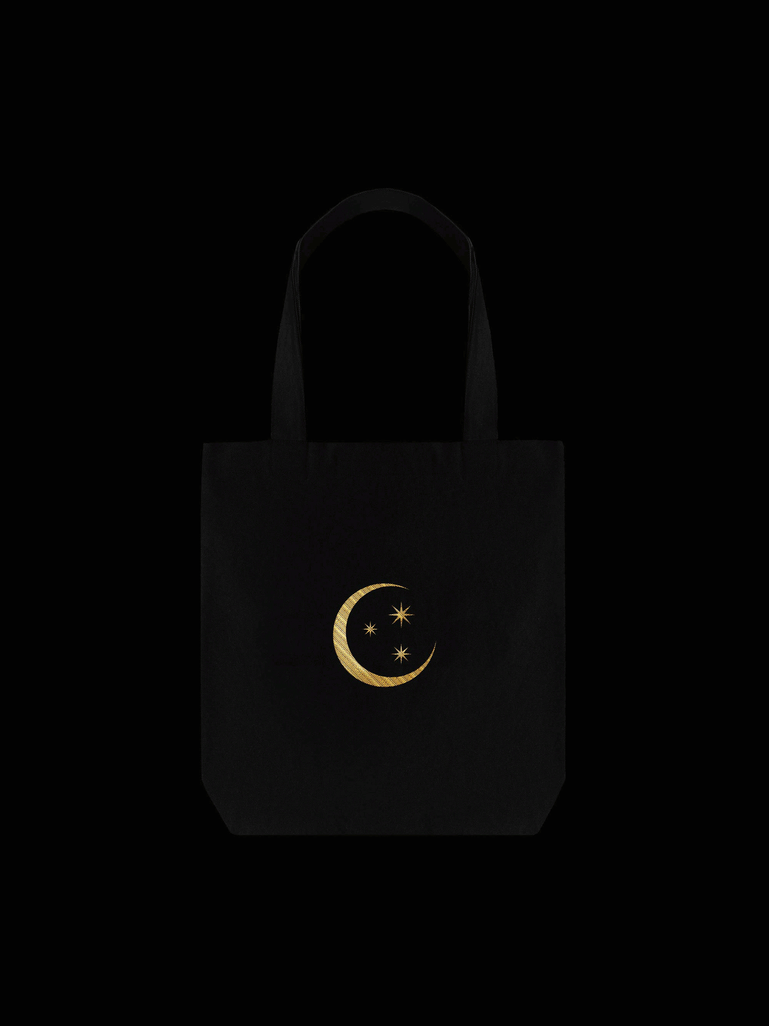Signature Gold Moon Tote Bag