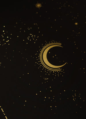 Ursa Major constellation gold foil print by Cocorrina & Co studio