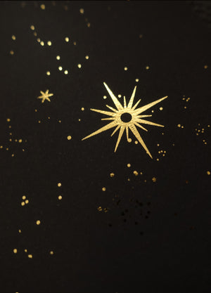 Ursa Major constellation gold foil print by Cocorrina & Co studio